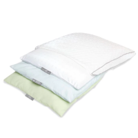 Brookstone BioSense Layer Adjust Pillow and Travel Neck Pillow