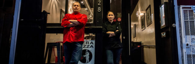 Melody and Russ Stein, Founders of Mozzeria at the San Francisco location
