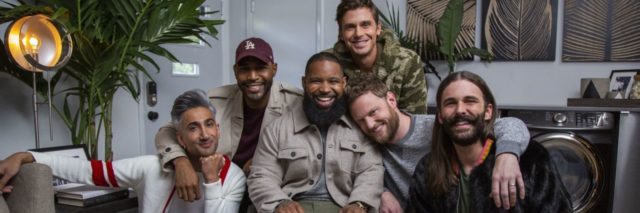 Wesley Hamilton and the cast of "Queer Eye."