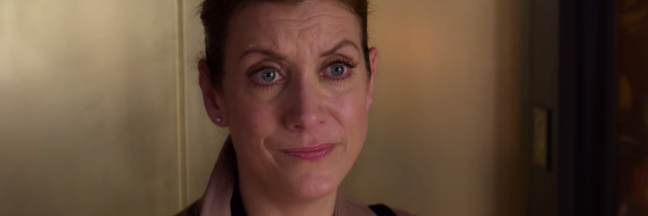 '13 Reasons Why' Season 3, Episode 10 Review, 'The World Closing In'  Image of Hannah's mom looking upset.