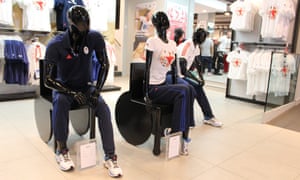 Mannequal mannequins in wheelchairs.