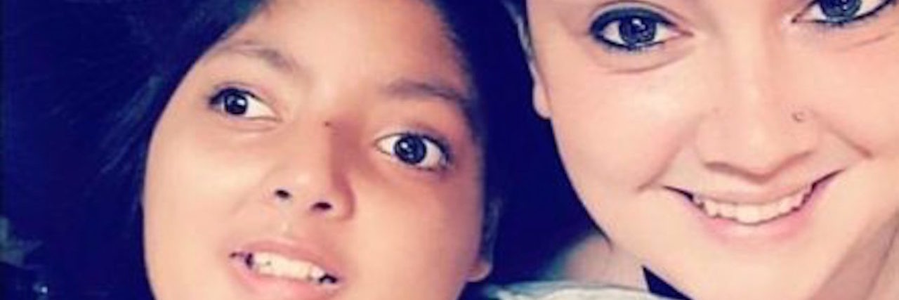 Forming True Friendships for Children With Disabilities Dalia and Shawna smiling