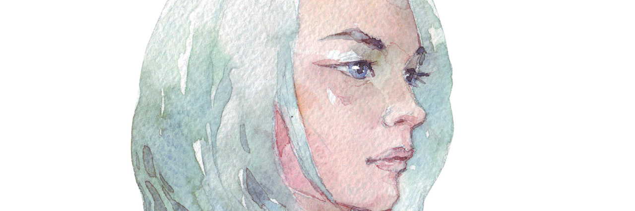 Being a 'Strong Woman' When You Have Kids With Disabilities Watercolor portrait of woman