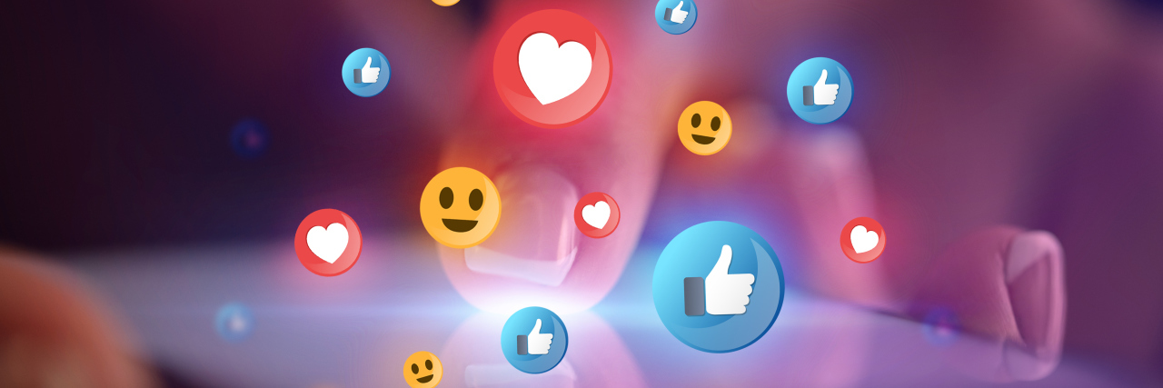 How to Create a Medically Relevant Support Group Emojis floating over tablet.