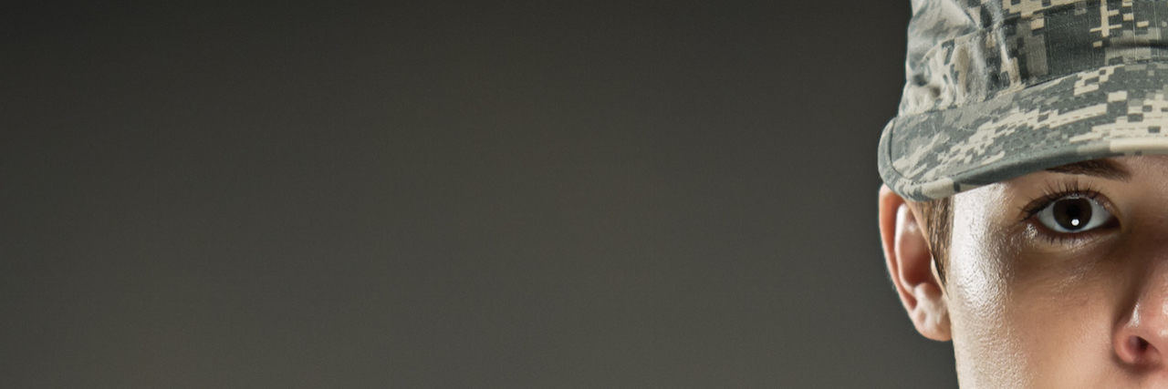 PTSD: Comparing Yourself to Other Veterans A female U.S. Army soldier