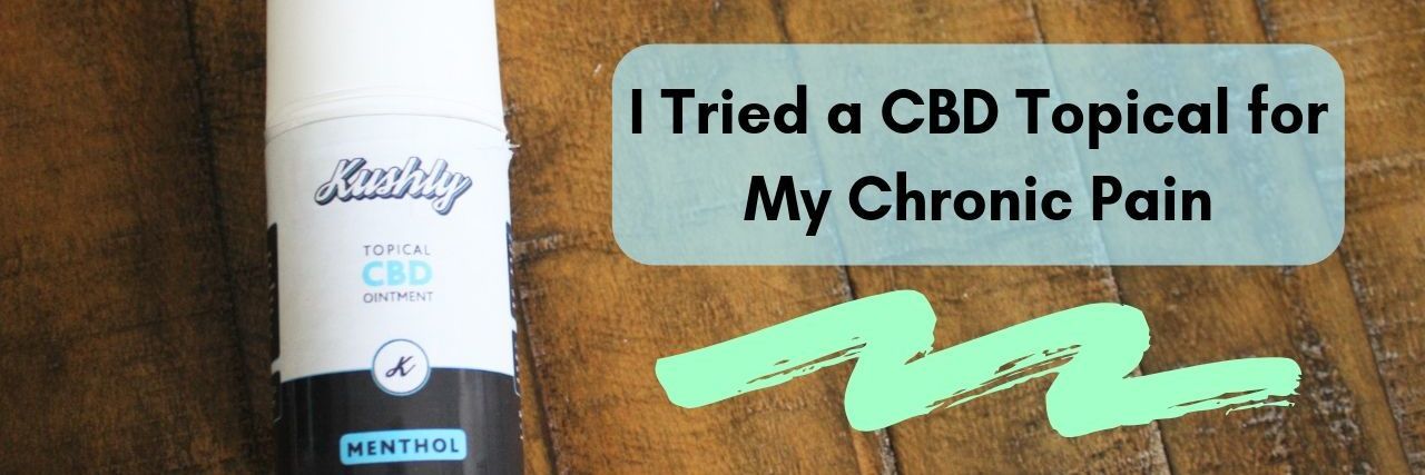 I Tried a CBD Topical for Chronic Pain. Here's What Happened. CBD topical for chronic pain on table