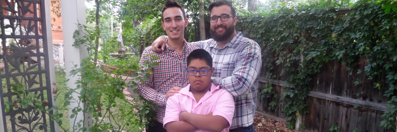 Estate Planning When You Have a Child With a Disability Michelle's sons, one of whom has Down Syndrome.