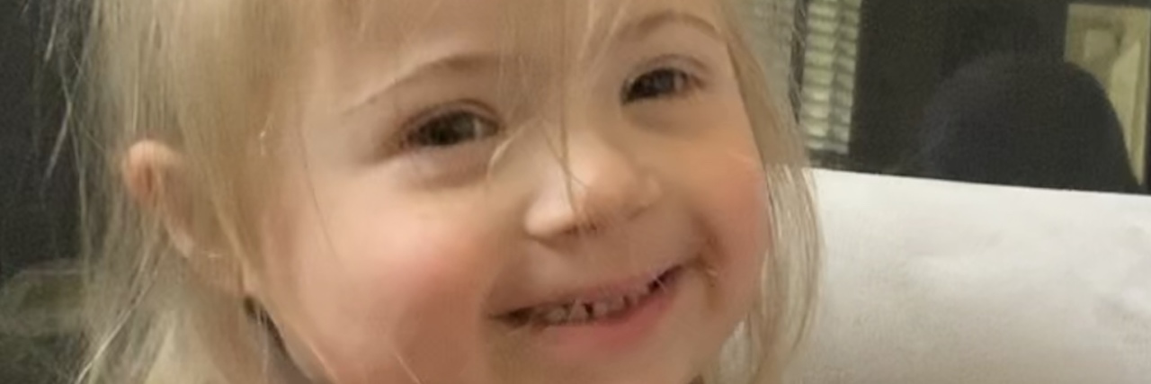 Dancing With My Granddaughter Who Has Down Syndrome Juliette with her Nuggets