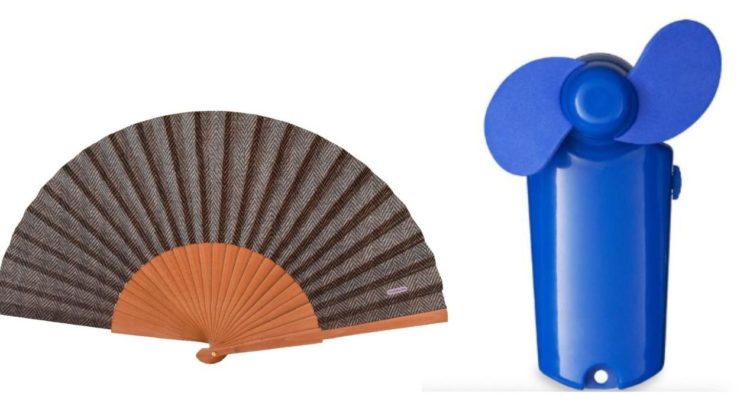 handheld folding fan and batter powered mini fan