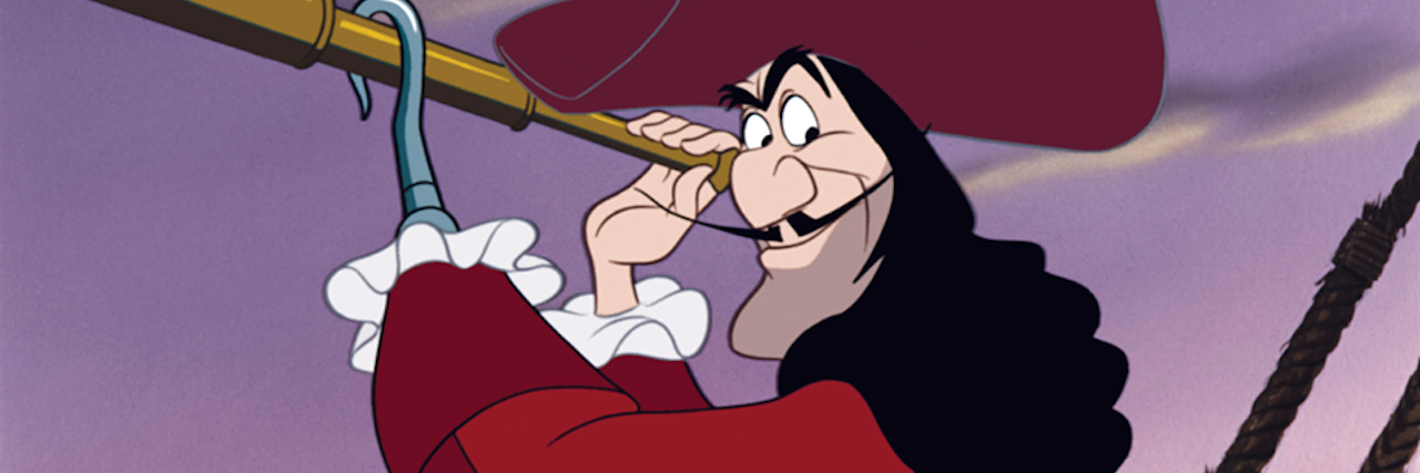 Captain Hook from "Peter Pan"