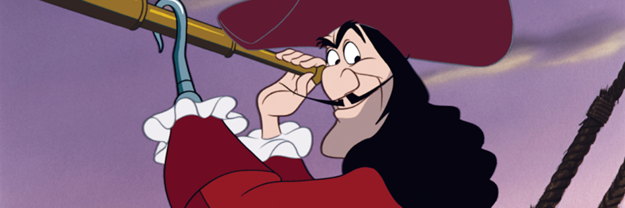 Quiz: What Cartoon Villain Is Your Borderline Personality Disorder? Captain Hook from "Peter Pan"