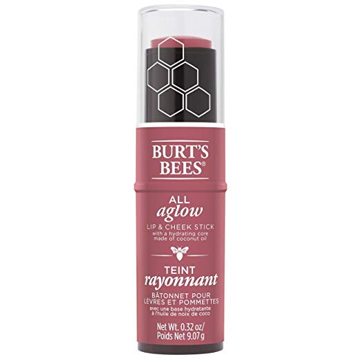 burts bees pink lip and cheek stick