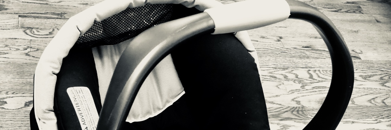 Remembering the 'Car Seat Test' After My Children's NICU Stay Infant car seat.