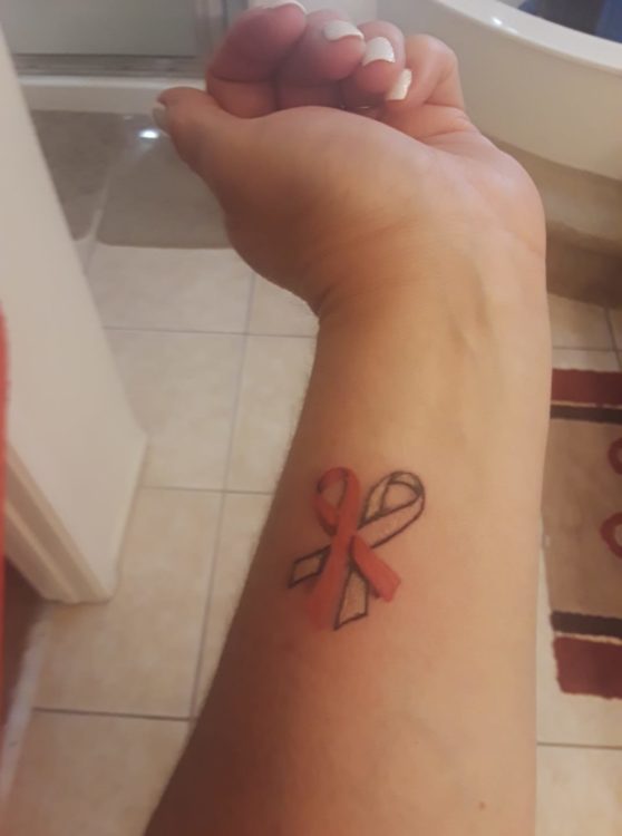 What Do Butterfly Cancer Ribbon Tattoos Mean Survivors Of Cancer Are Using  The Symbol As A Badge Of Courage  PHOTOS