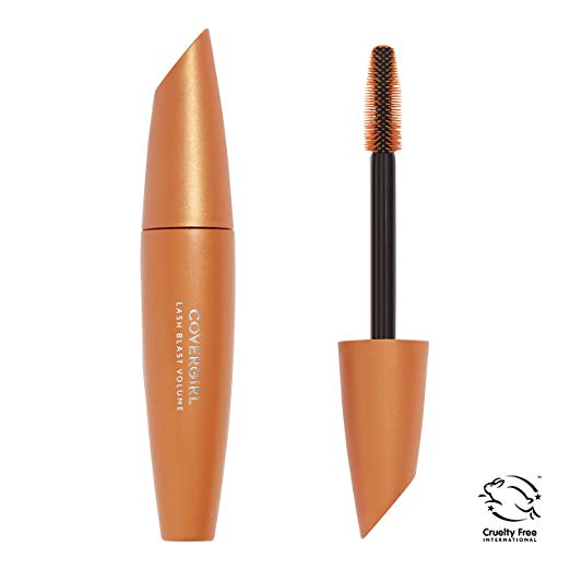 covergirl orange mascara tube with brush