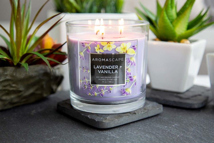 lavender candle