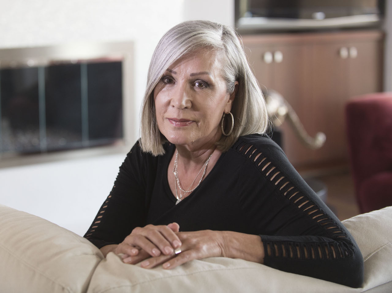 It’s been 15 years since Barbara Van Rooyan lost her son, Patrick Stewart, to a single OxyContin pill. Van Rooyan has since channeled her grief into intense research about Oxy’s vast potential for damage and has become one of the trailblazers of the anti-OxyContin movement. (Ana Venegas for KHN)