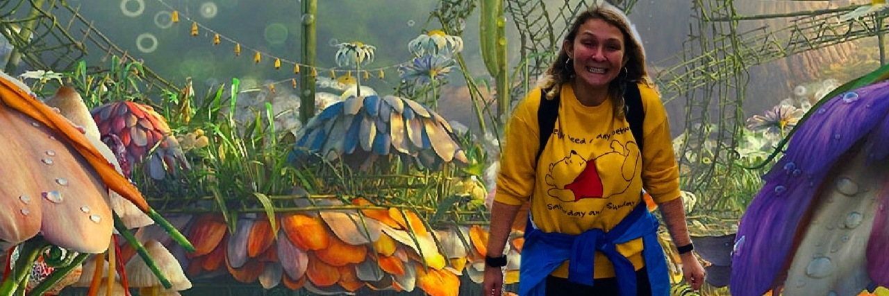 Why Borderline Personality Disorder Is Like Living in a 'Wonderland' A woman stands amongst nature in her own personal "wonderland".