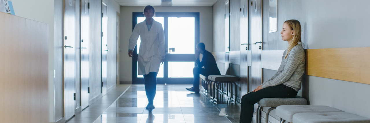 When Your Condition Is So Rare That No One Knows What to Do Woman waiting her turn at a hospital