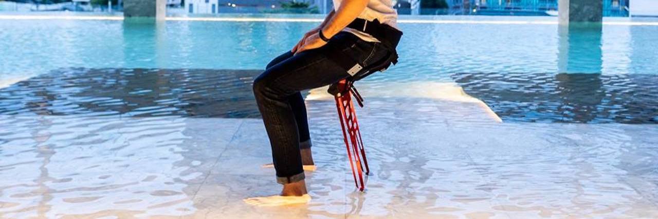 Why the Disability Community Likes the LEX Wearable Exoskeleton Chair LEX wearable sitting device