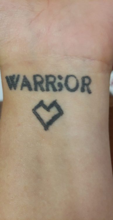 warrior tattoo