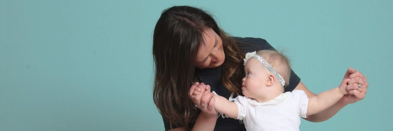 My Daughter With Down Syndrome Is a Blessing Ann with her baby daughter.