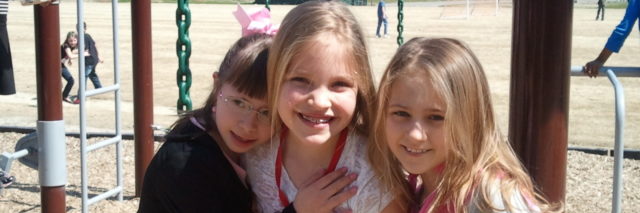 Yassy, Mackenzie, and Alyce as young children.