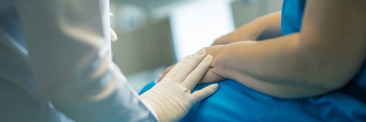 Working Part-Time Because of Chronic Illness Woman being examined at the doctor.