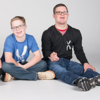 People with Down syndrome modeling Xtra Apparel.
