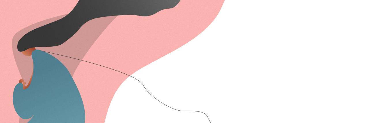 When Doctors Blame Symptoms on Anxiety and Weight illustration of a woman lying down