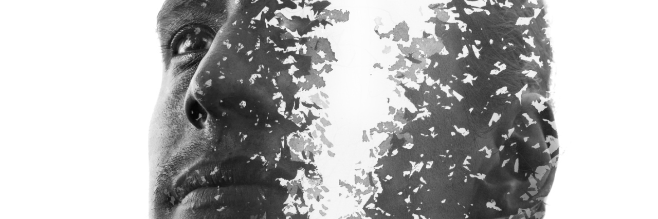 Why I Consider My Depression to Be a Chronic Illness An ink drawn photo of a man staring off into space.