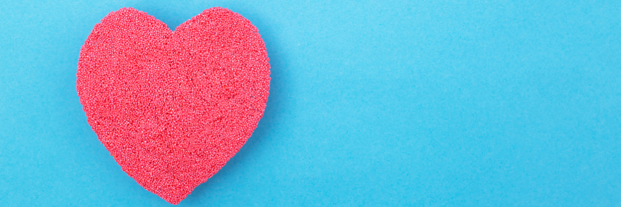 Study: Borderline Personality Disorder May Increase Heart Attack Risk Red heart on a blue background. Concept of human heart disease and heart bypass surgery. Myocardial infarction and angina pectoris, copy space, heart attack (Red heart on a blue background. Concept of human heart disease and heart bypass surgery. Myoc