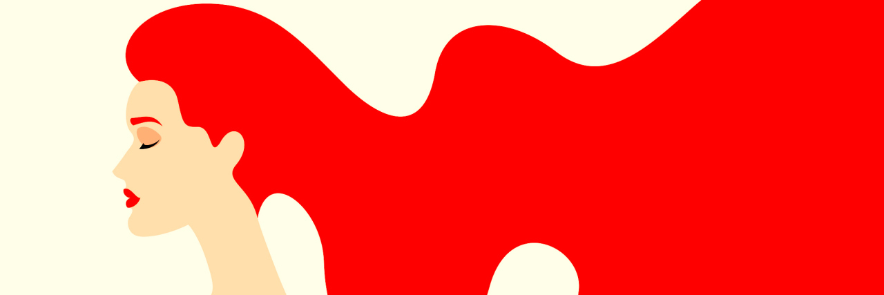 Mental Health Provider Doesn't Believe Bad Experience With Medication An illustration of a woman with long red hair