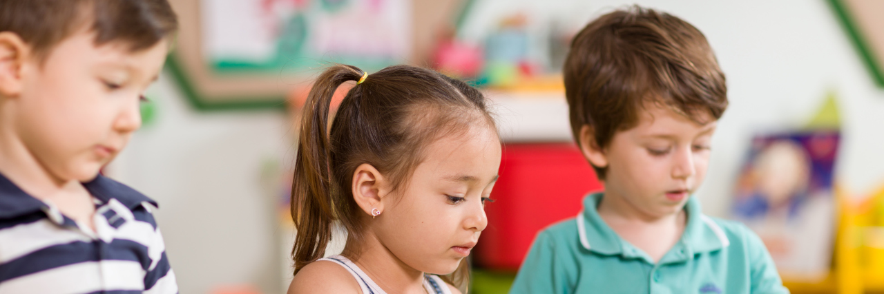 Starting Over in Life After Developing a Chronic Illness Children playing in classroom.