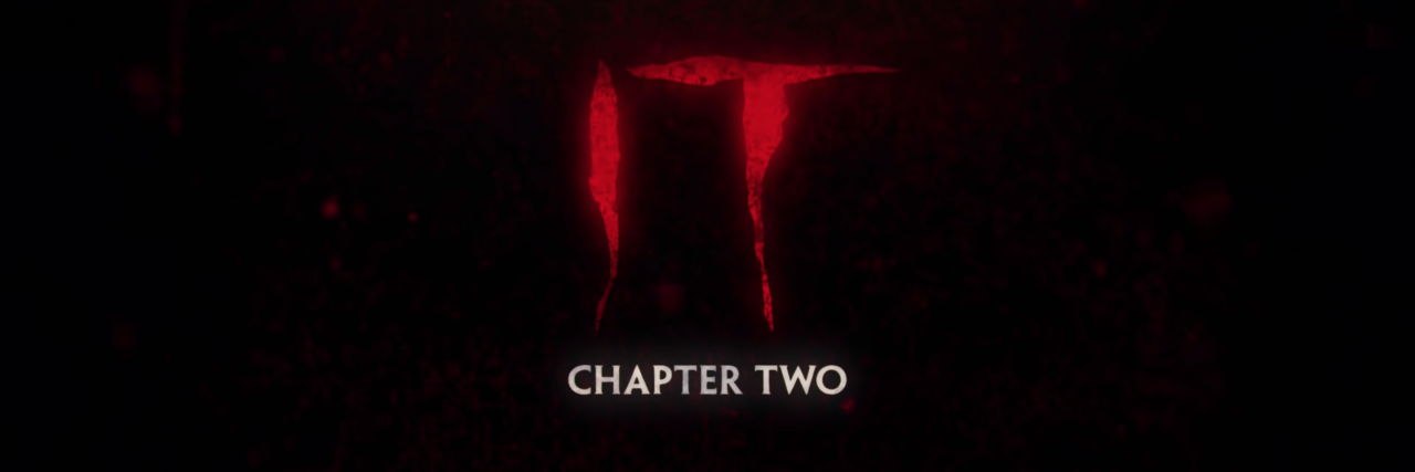 Trigger Warning for Self-Harm and Suicide in 'It Chapter Two' screenshot of logo for It Chapter Two movie