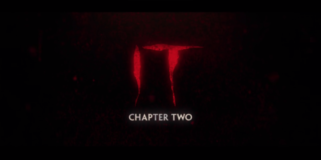 screenshot of logo for It Chapter Two movie