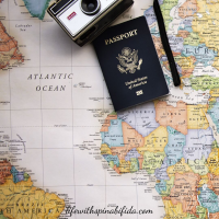 Traveling with chronic pain -- map and passport