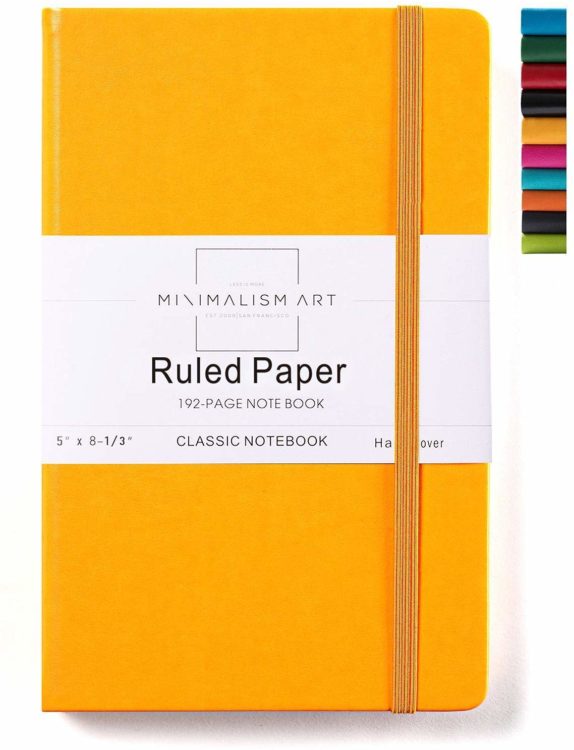 classic yellow journal