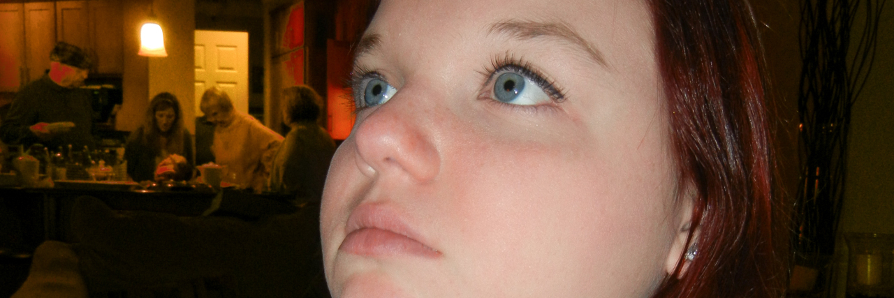 When You Feel Like a Failure Because of Social Anxiety photo of contributor with sad expression looking at something out of shot of camera