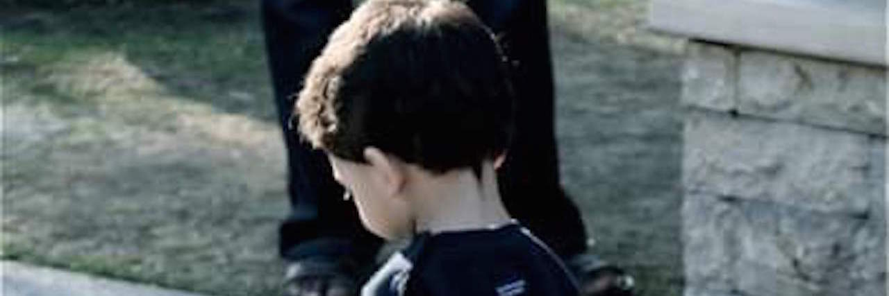 Raising a Child With a Rare Disease and Answering Difficult Questions the author's child walking