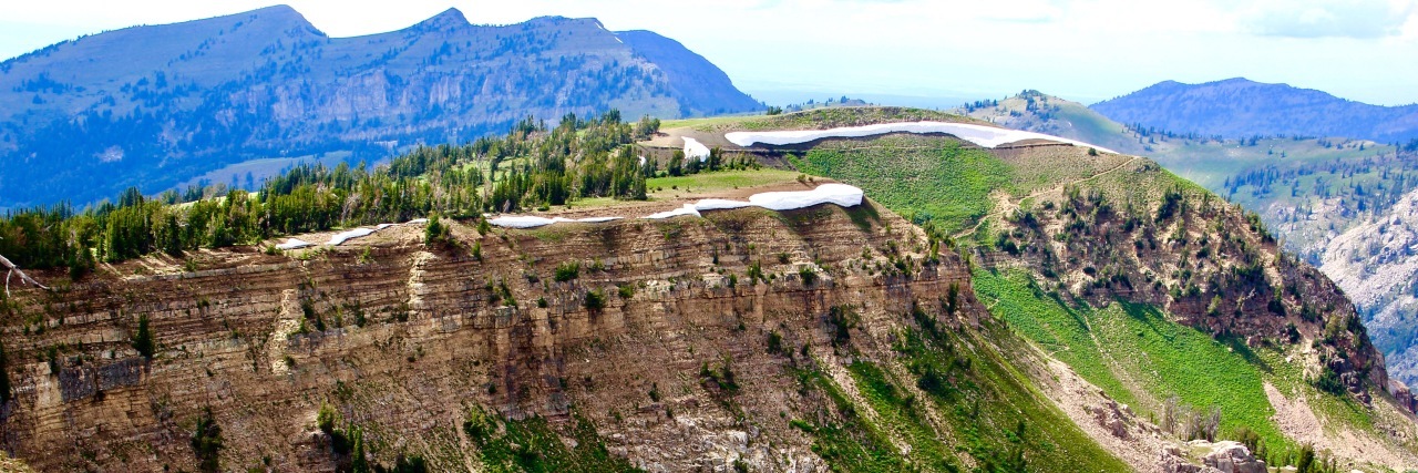 Training Myself to Smell as a Person With Anosmia Mountain view on Table Rock hike in Idaho.