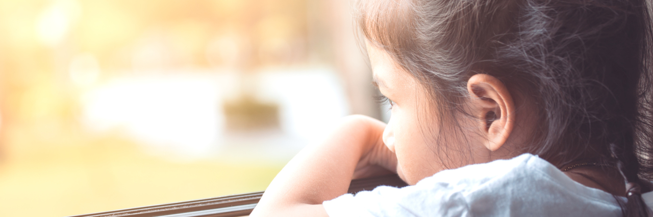 Advice for Children Living with Complex Regional Pain Syndrome child looking sad by a window