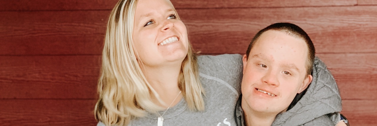 Young Man With Down Syndrome Shares His Thoughts About It Erin with her brother Matt.
