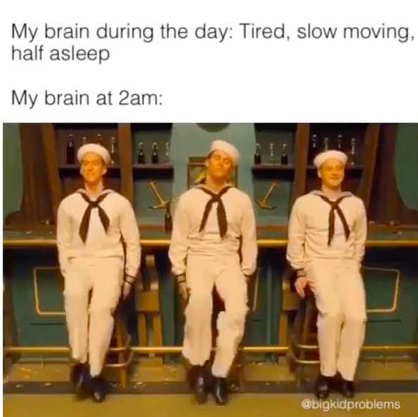 insomnia meme brain