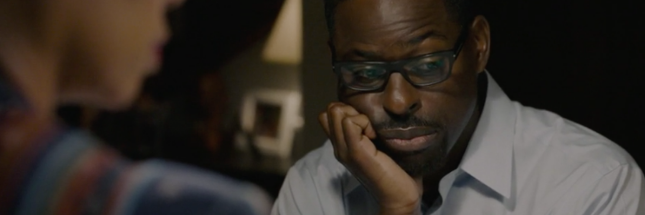 Review of ‘This Is Us’ Season 4, Episode 5: 'Storybook Love' Randall from This is Us looking down