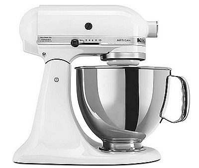 Stand Mixer with stainless steel bowl with large handle