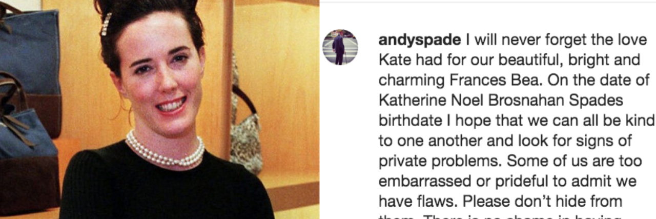 Andrew Spade Posts Suicide Prevention Message on Kate Spade's Birthday