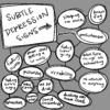 Subtle depression signs graphic