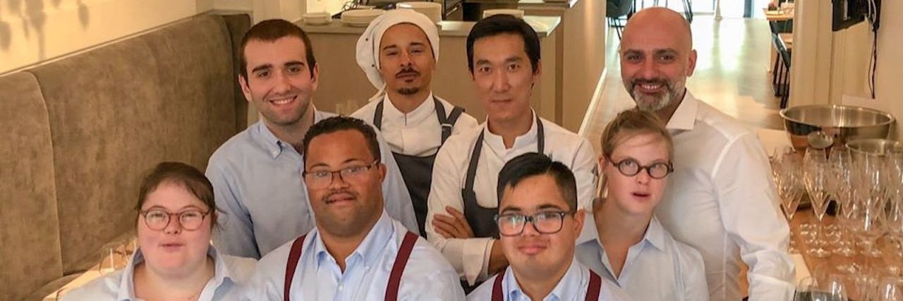 Brussels Restaurant 65 Degrés Staffed by People With Down Syndrome Workers at 65 degres in Brussels