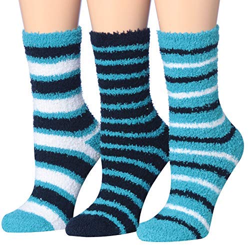 Fuzzy socks make a great gift for people with chronic foot pain.